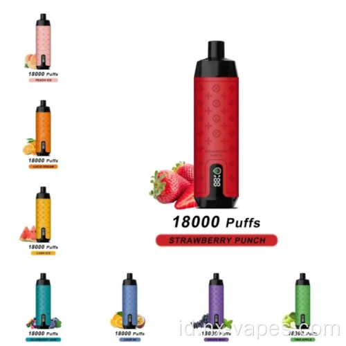 Aivono Deluxe Bar 18000 Puffs Disposable Vape Harga